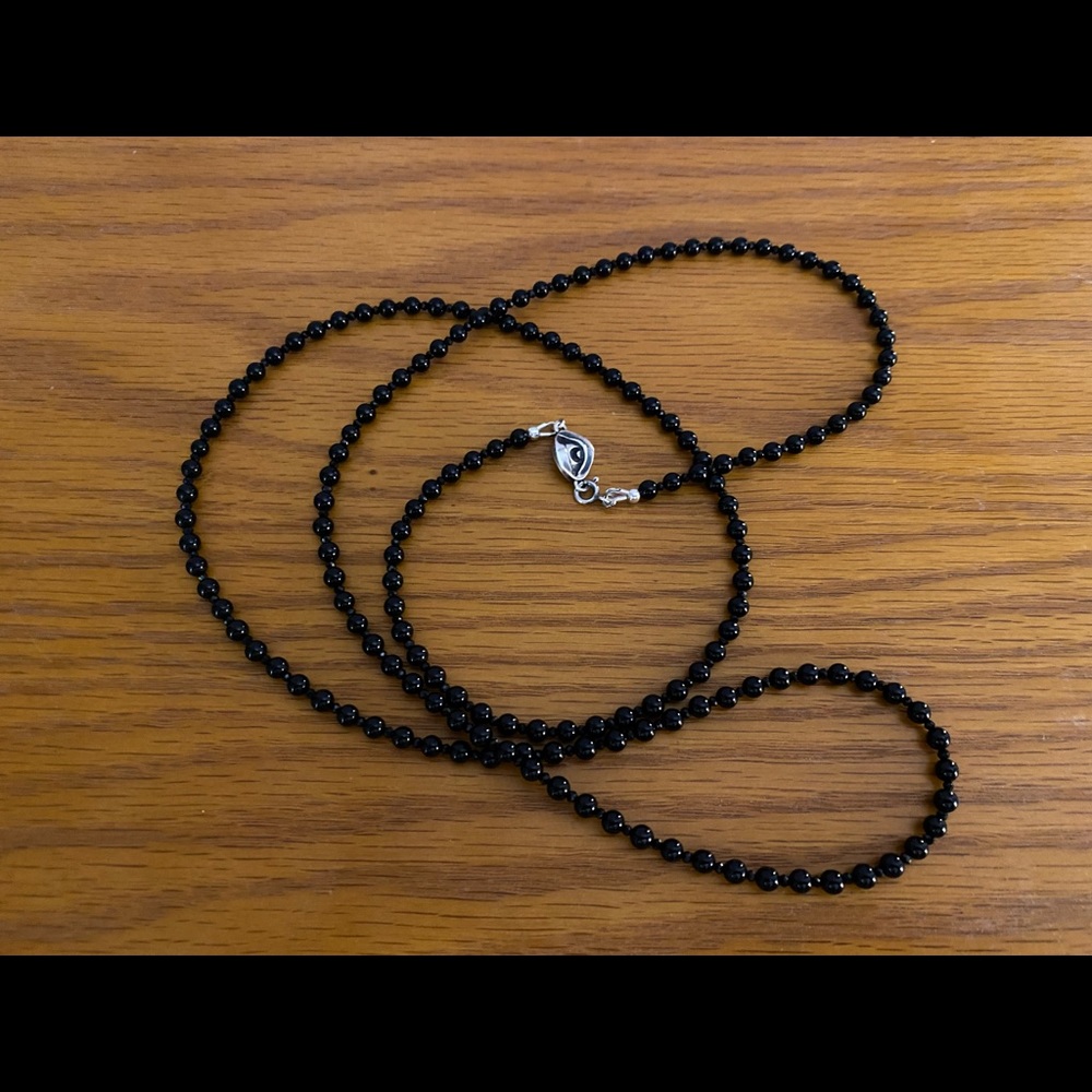 Bloodmilk Morgana Onyx Mourning Beads